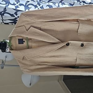 Premise linen/cotton blazer size 8. NWOT.